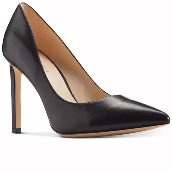 Elegant Black Stiletto Heels Nine West 7.5 - Picture 1 of 3